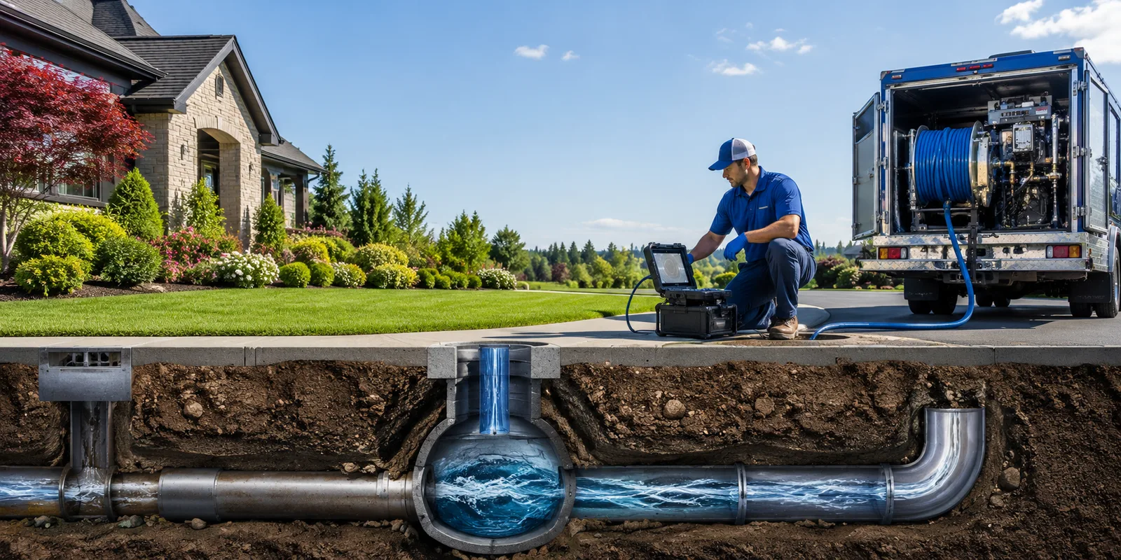 Drainage restoration information for Portageville, NY